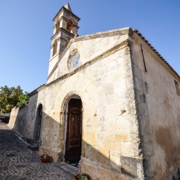 Padria, itinerario L'antica Gurilis Vetus. Chiesa di Santa Croce. (foto Angelo Marras)